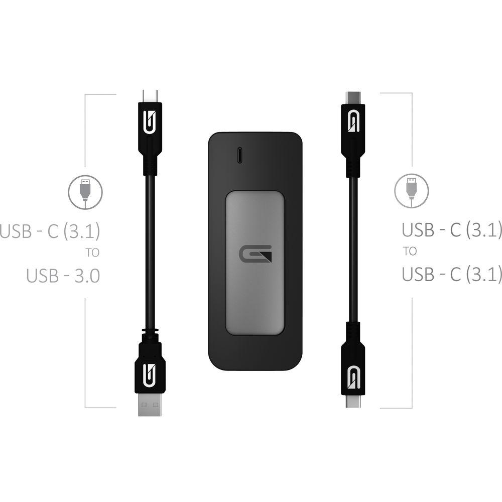 Glyph Technologies 2TB Atom USB 3.1 Type-C External SSD