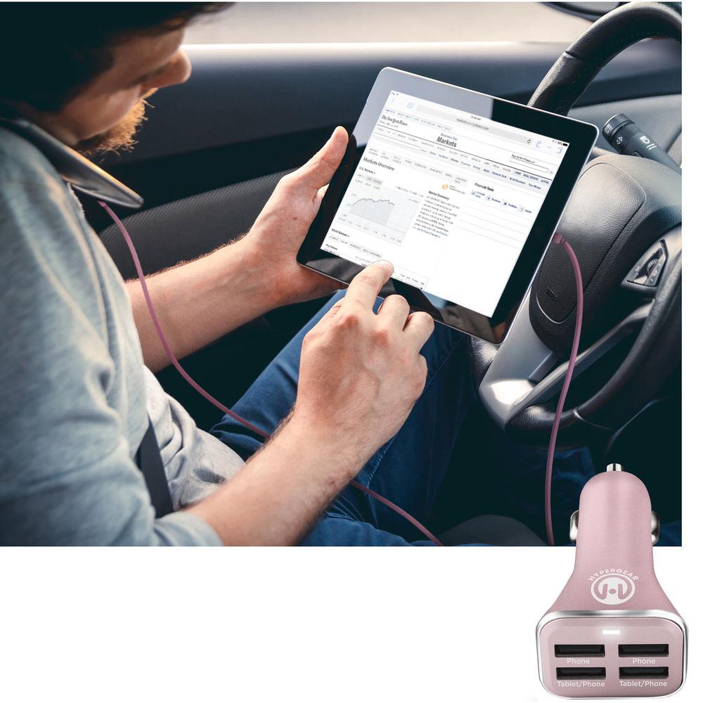 HyperGear 4-Port USB Car Charger