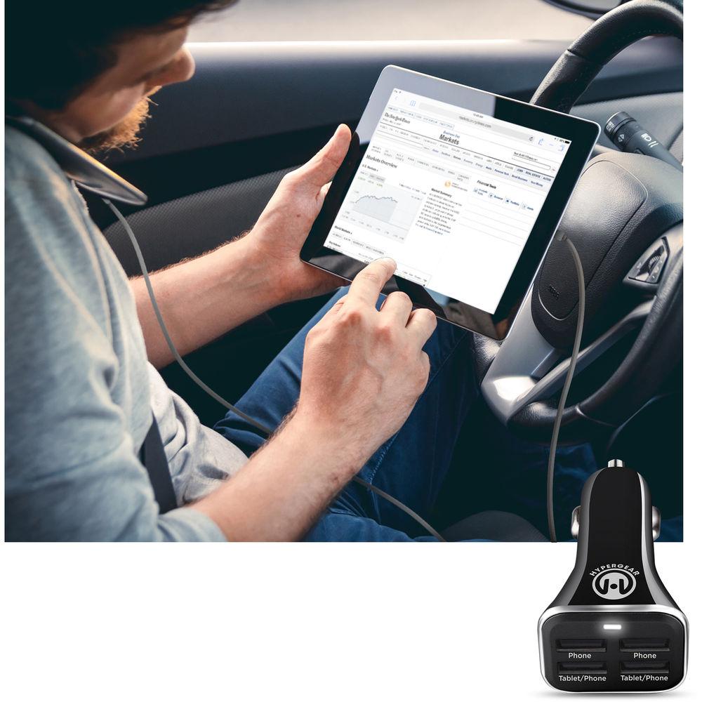 HyperGear 4-Port USB Car Charger