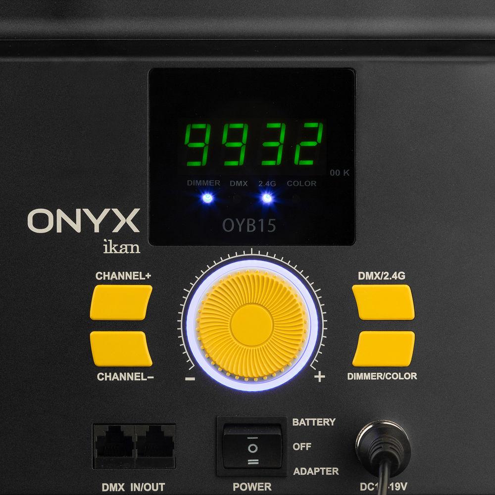 ikan Onyx 2x1 Bi-Color LED Light