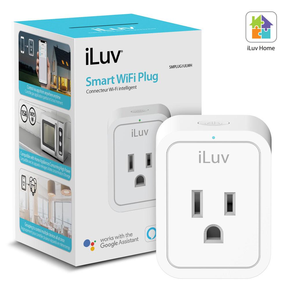 iLuv SMPLUG1ULWH Wi-Fi Smart Plug