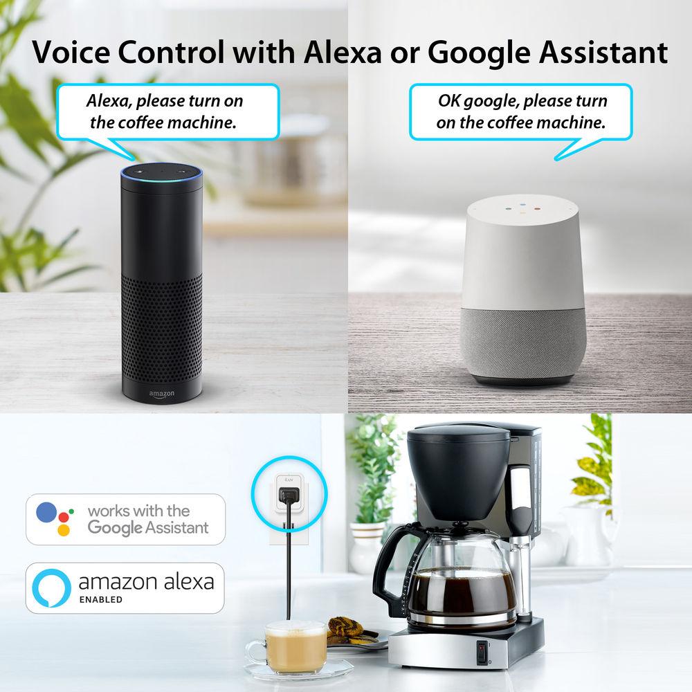 iLuv SMPLUG1ULWH Wi-Fi Smart Plug