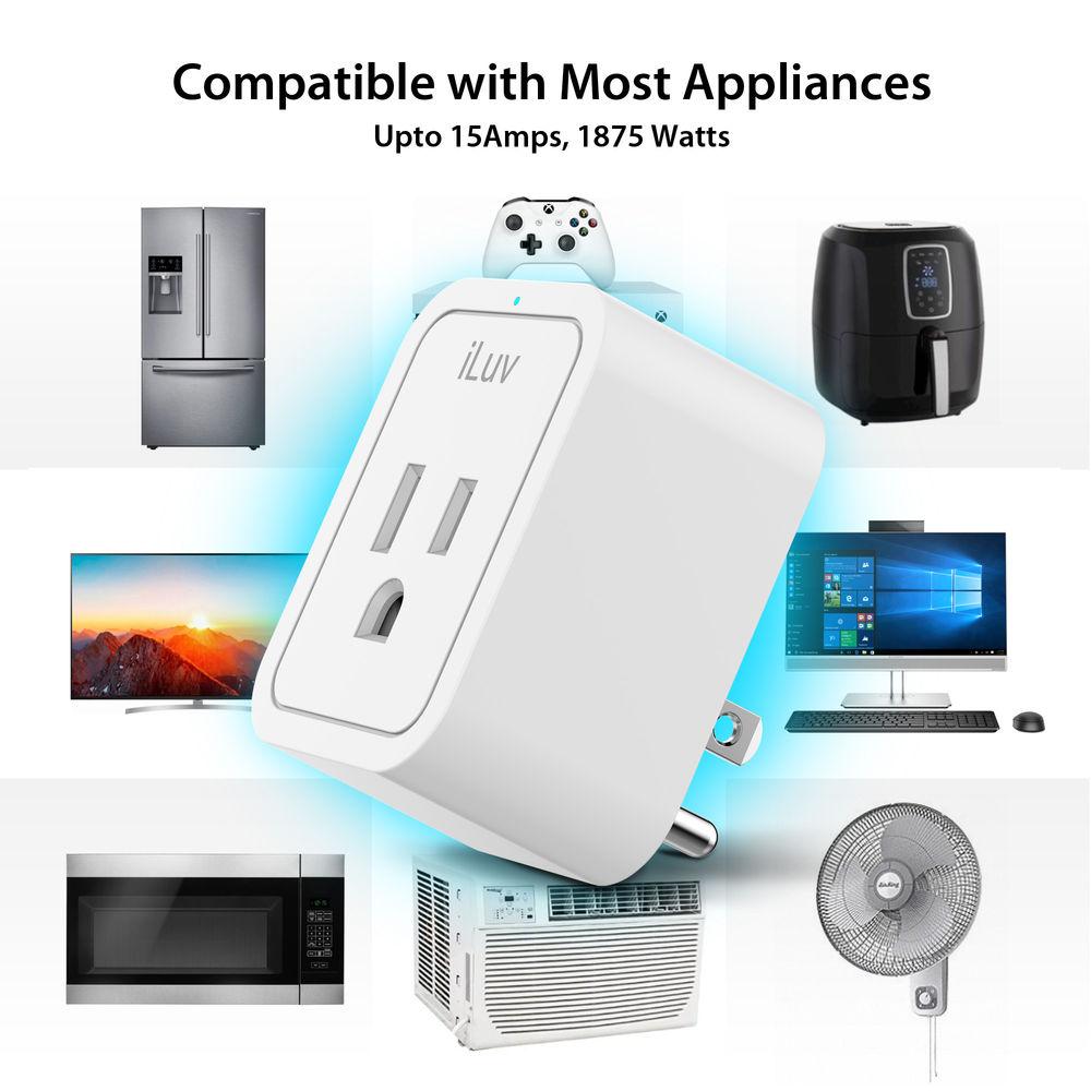 iLuv SMPLUG1ULWH Wi-Fi Smart Plug