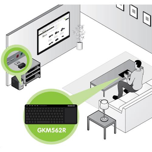 IOGEAR Wireless Keyboard with Touchpad