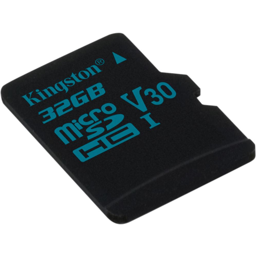 Kingston 32GB Canvas Go! UHS-I microSDHC Memory Card