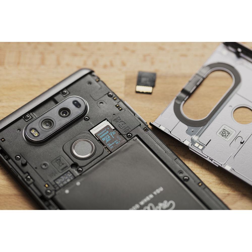 Kingston 32GB Canvas Go! UHS-I microSDHC Memory Card