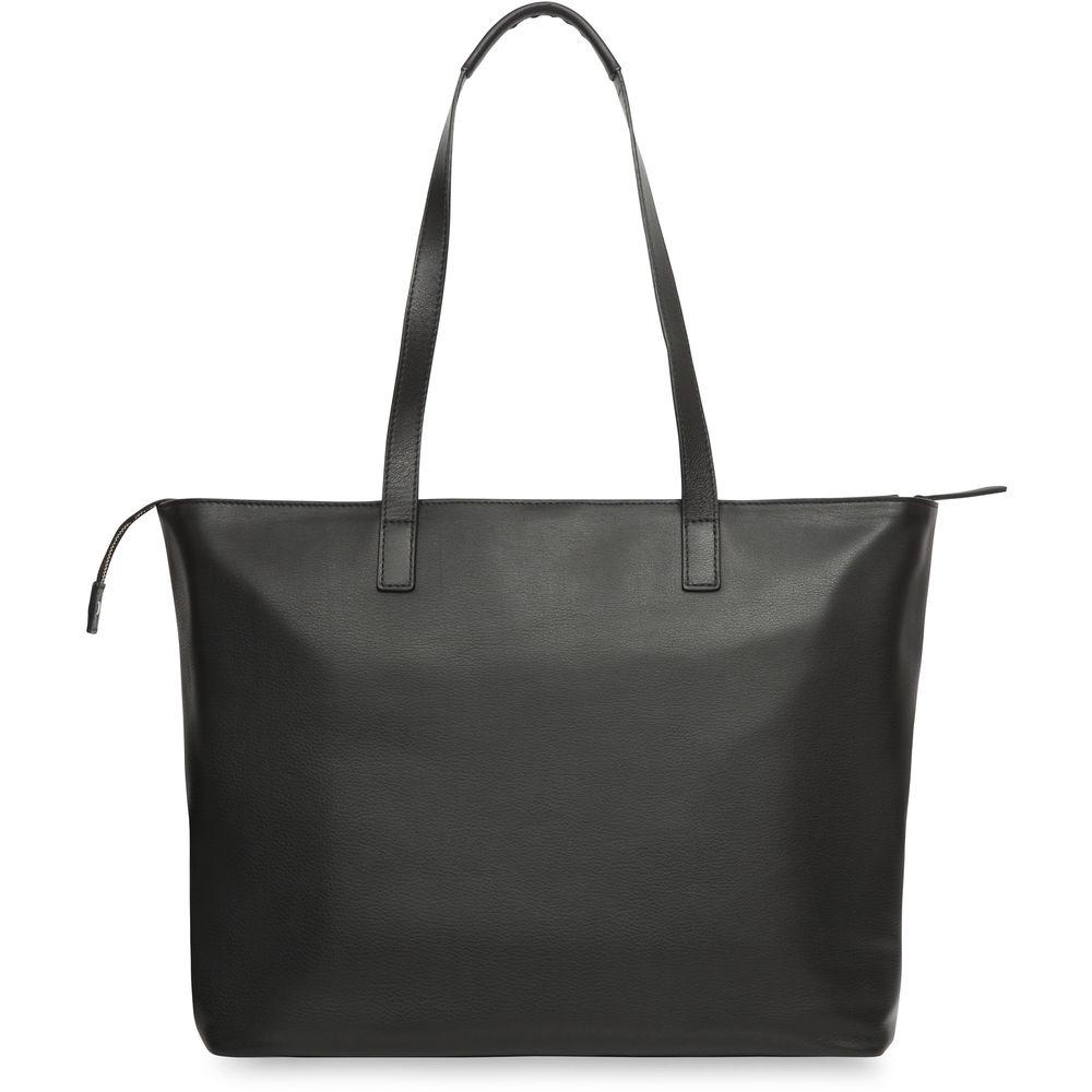KNOMO USA Maddox Leather Laptop Tote Bag 15"