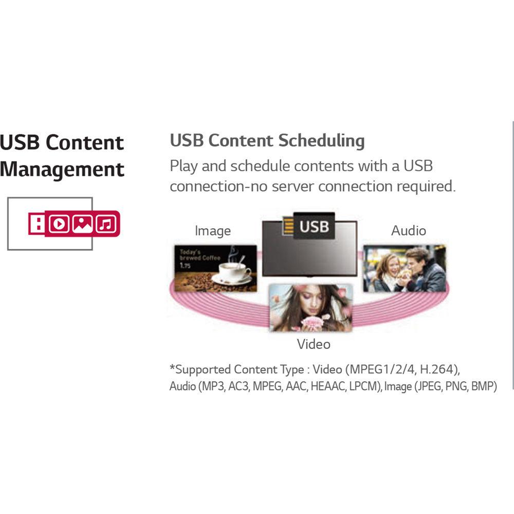LG 65SE3D-B 65" Commercial Digital Display