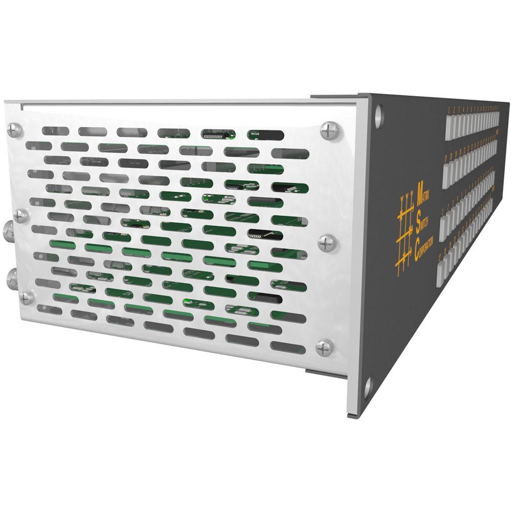 Matrix Switch 32 Input Output 3G-SDI Modular Router with Button Panel