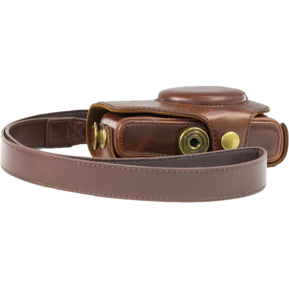 MegaGear Ever Ready PU Leather Camera Case for Canon PowerShot SX280 HS