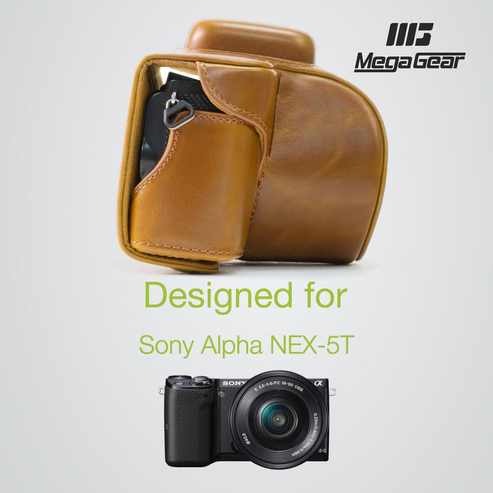 MegaGear MG305 Ever Ready Protective Camera Case for Sony NEX-5T with 16-50mm Lens