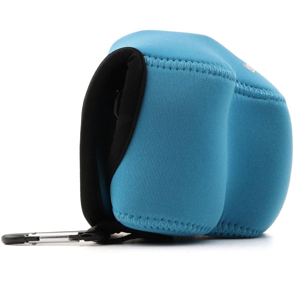 MegaGear Ultra-Light Neoprene Camera Case with Carabiner for Olympus OM-D E-M10 Mark III with 14-42mm