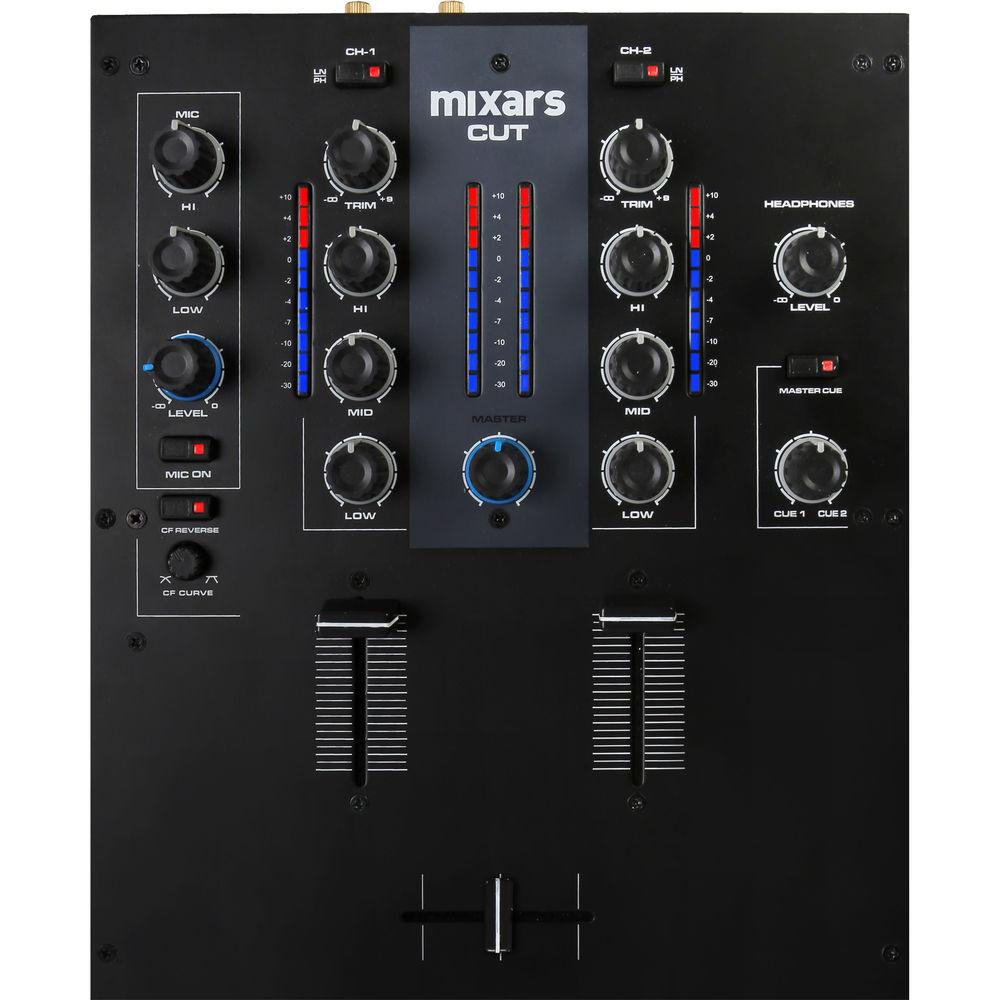 Mixars CUT MKII - 2-Channel Scratch Mixer with Galileo Crossfader