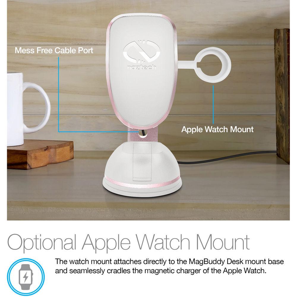 Naztech MagBuddy Wireless Charger Desk Mount