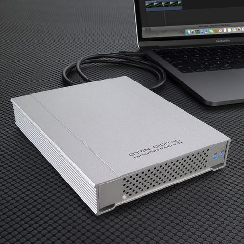 Oyen Digital MiniPro RAID V3 4TB 2-Bay USB 3.1 Type-C RAID Array