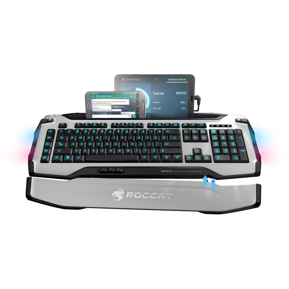 ROCCAT Skeltr Smart Communication RGB Gaming Keyboard