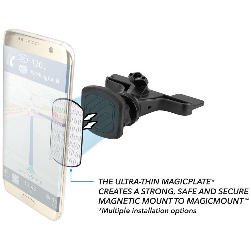 Scosche MagicMount Pro CD Slot Magnetic Mount for Mobile Devices