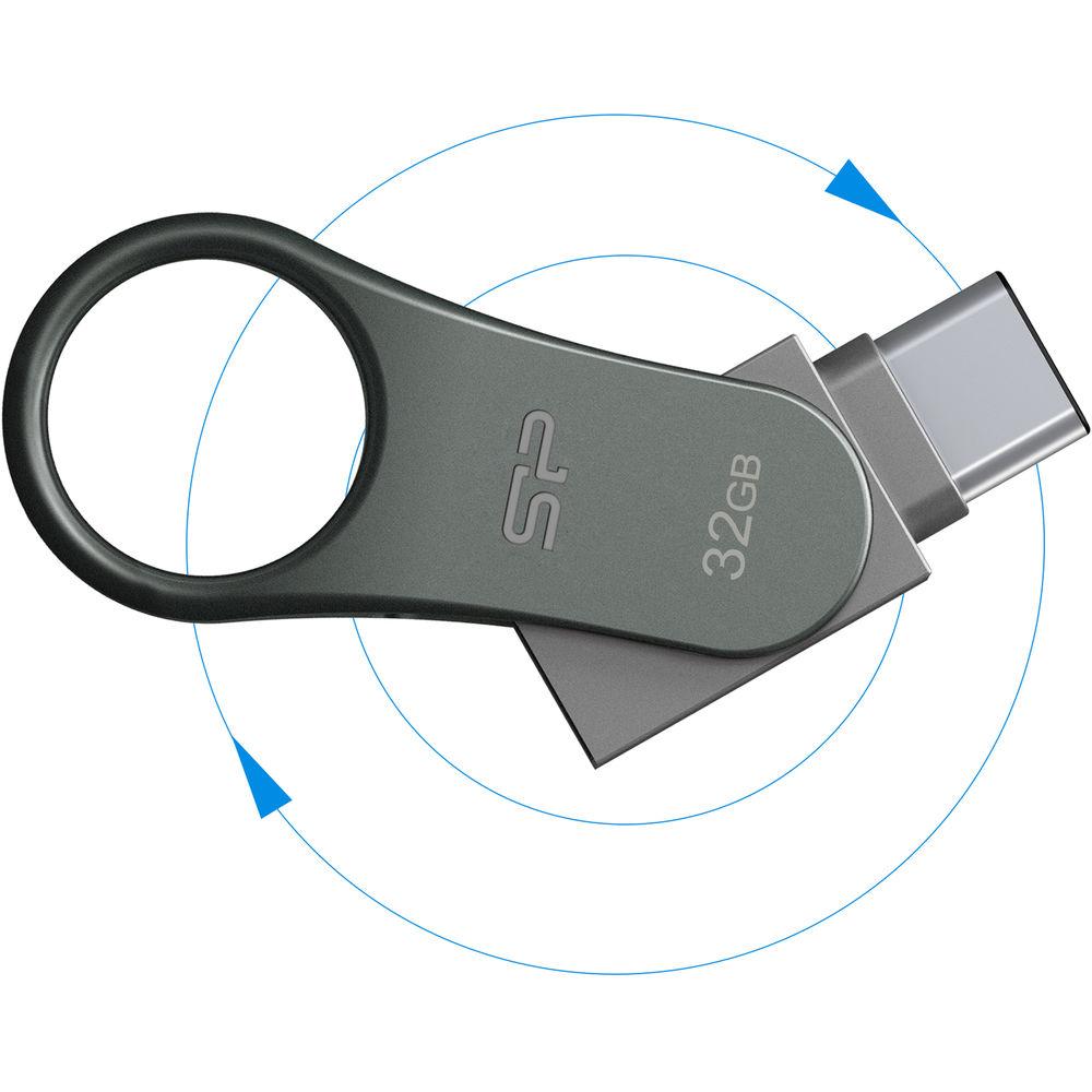 Silicon Power 32GB Mobile C80 USB 3.0 Flash Drive