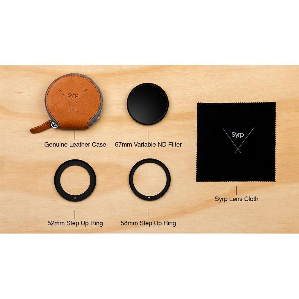 Syrp 67mm Super Dark Variable Neutral Density Filter Kit