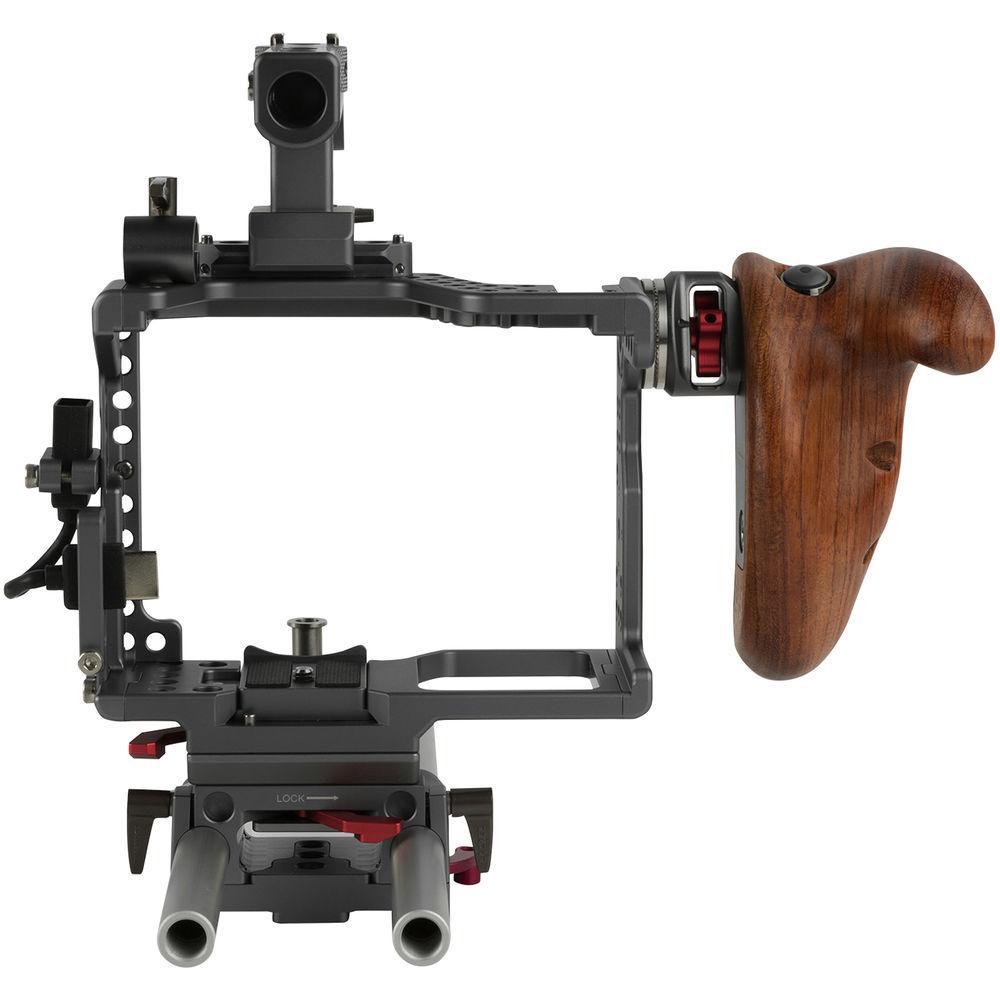 Tilta ES-T37A GH5 Handheld Camera Cage Rig with Wooden Handgrip