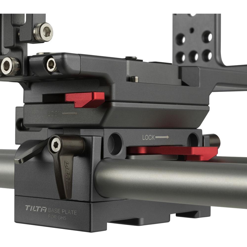 Tilta ES-T37A GH5 Handheld Camera Cage Rig with Wooden Handgrip