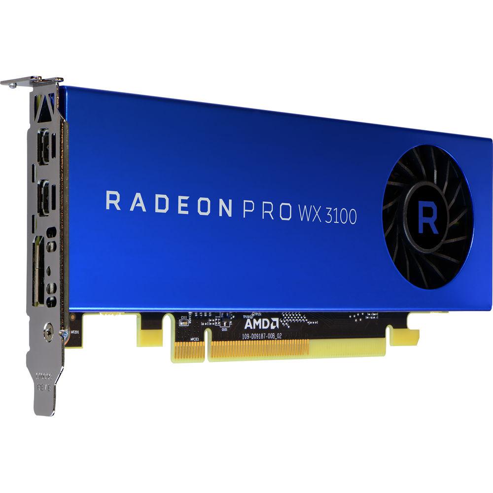 AMD Radeon Pro WX 3100 Graphics Card