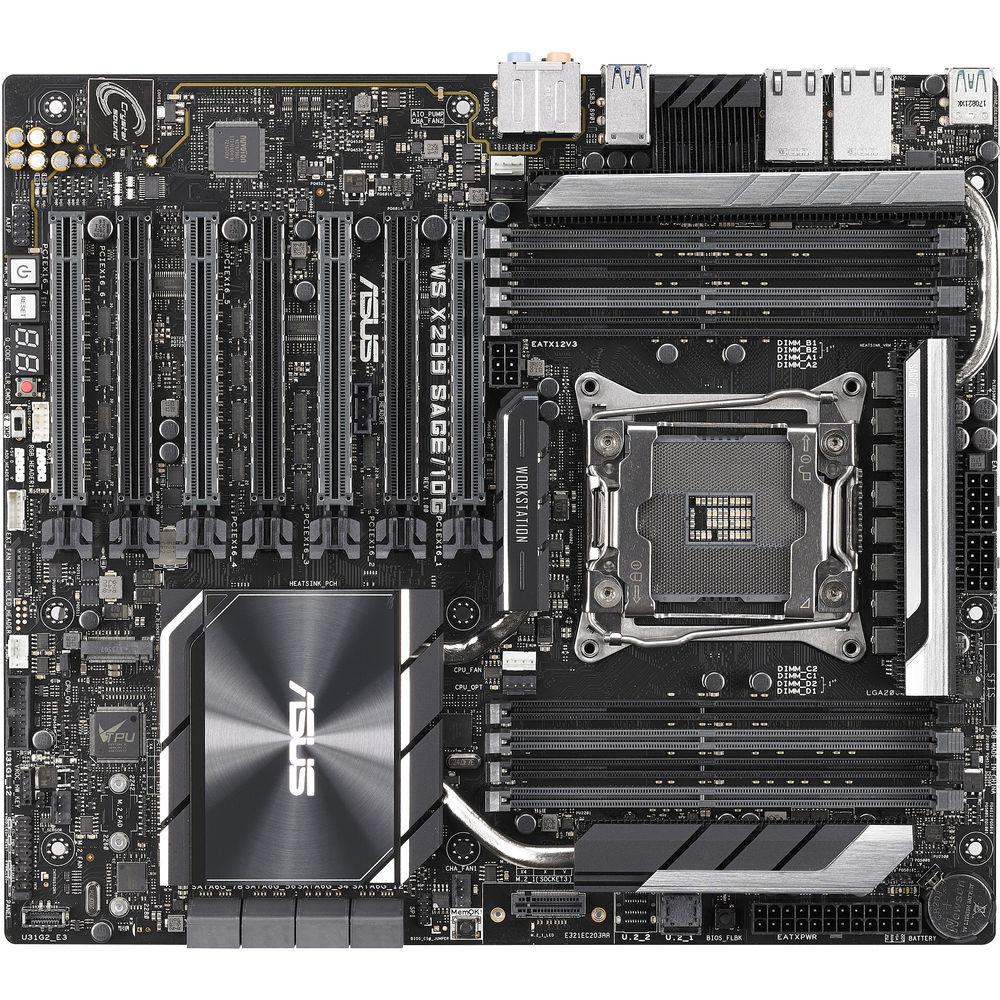 ASUS WS X299 SAGE 10G LGA 2066 CEB Motherboard