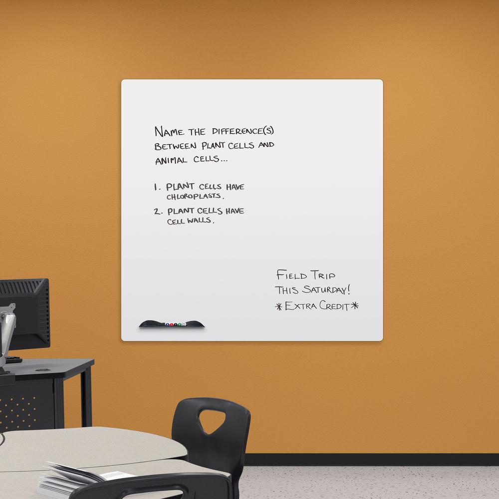 Best Rite Elemental Frameless Magnetic Whiteboard