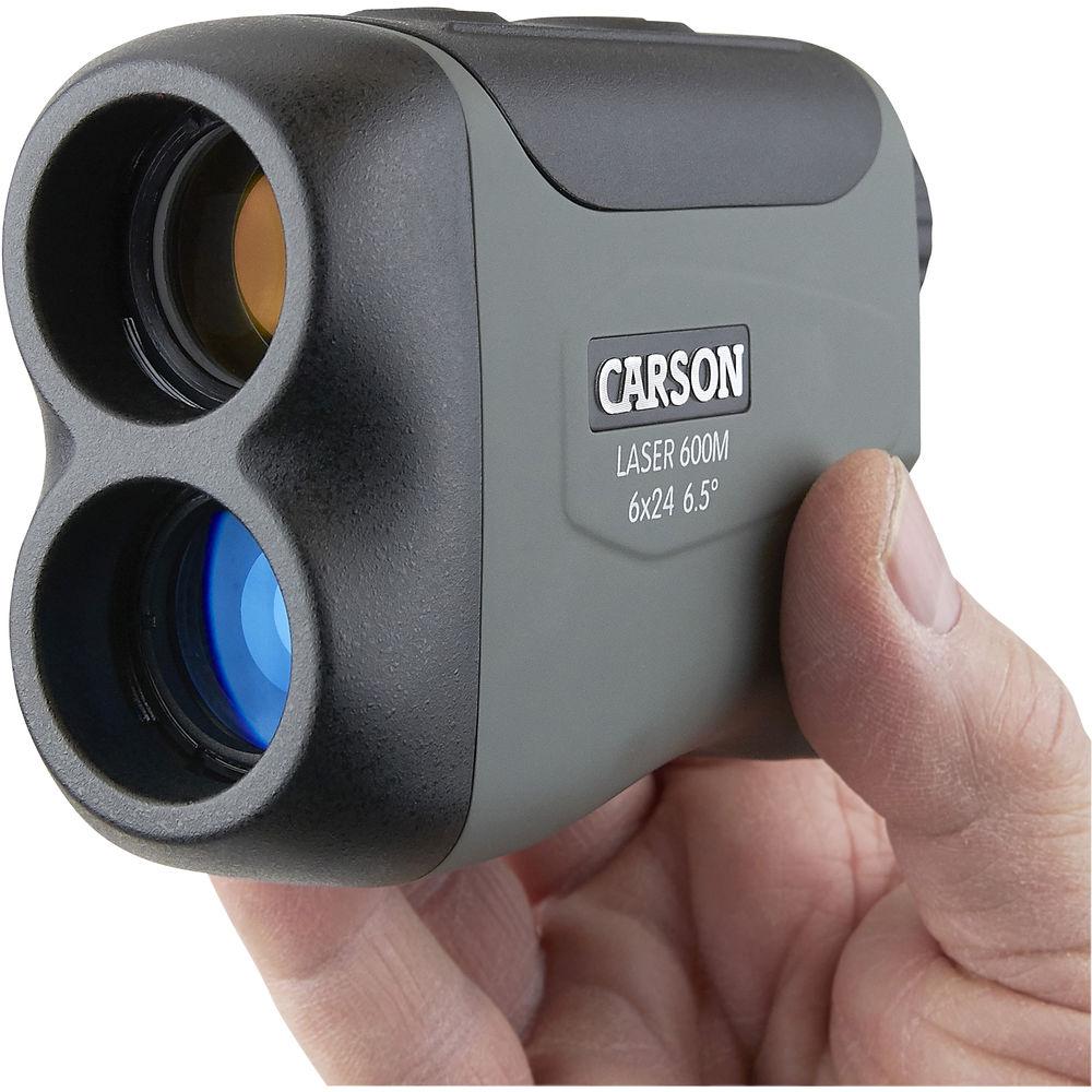 Carson 6x24 LiteWave 650-Yard Laser Rangefinder