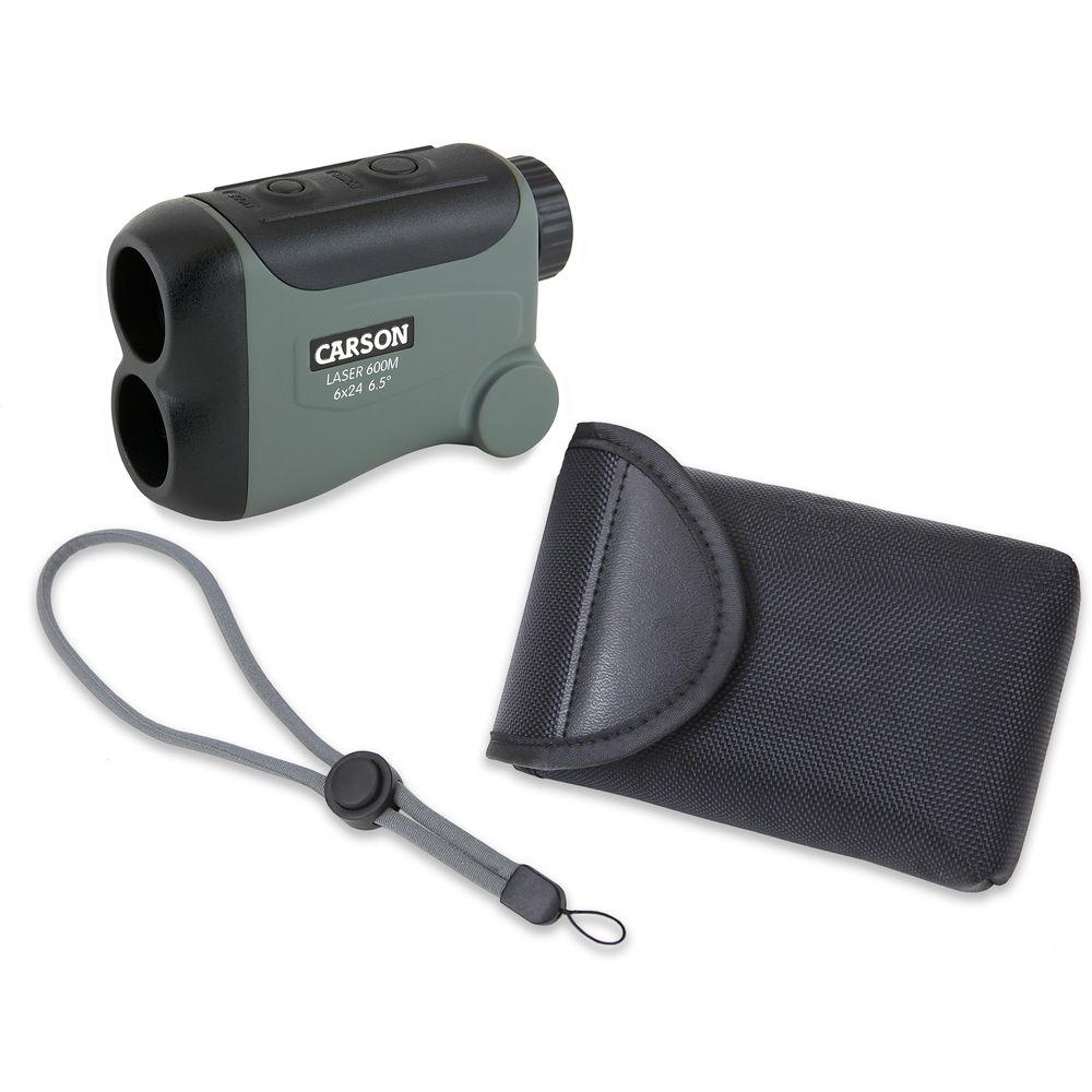 Carson 6x24 LiteWave 650-Yard Laser Rangefinder