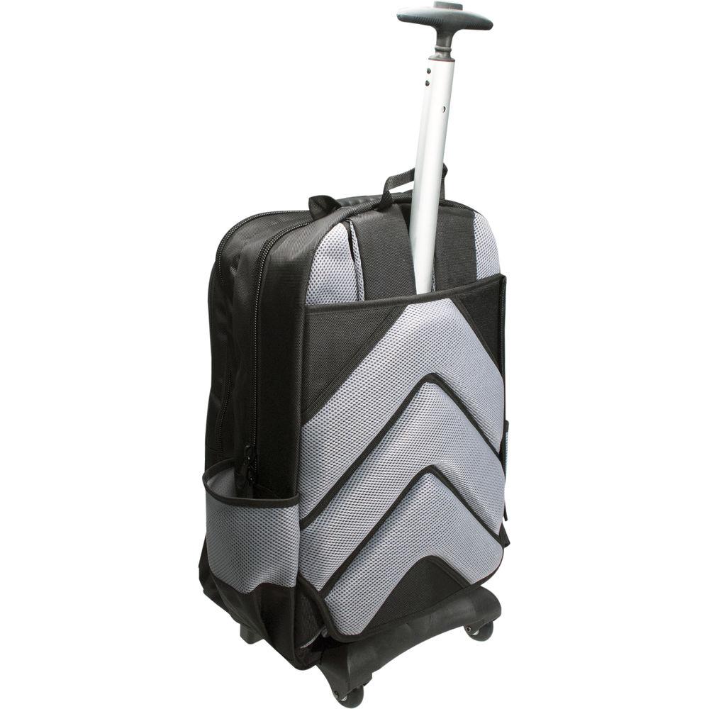 CTA Digital Rolling Universal Gaming Backpack for Consoles