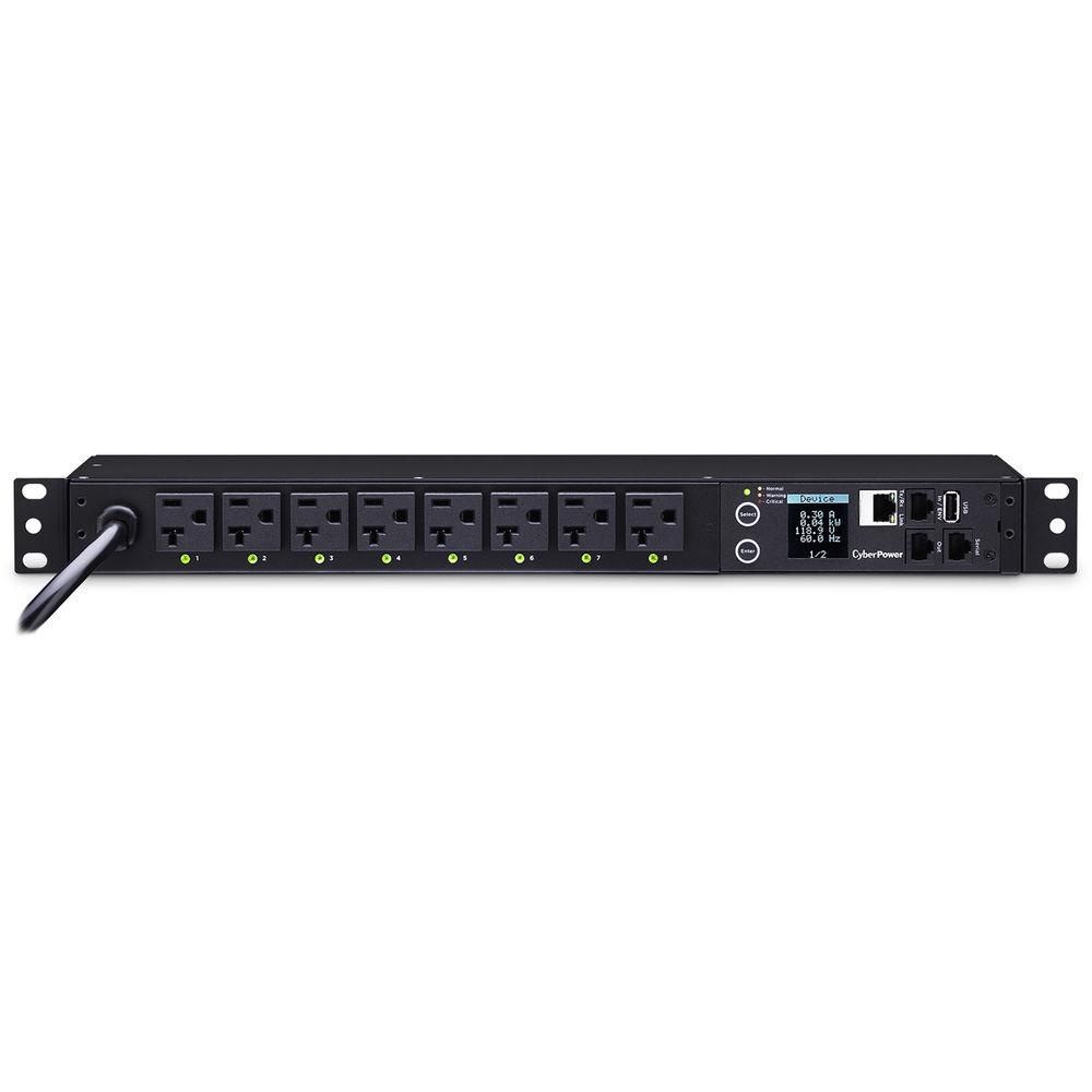 CyberPower Switched PDU 20A 120V Nema 5-20P Input 8 Nema 5-20R Output 12