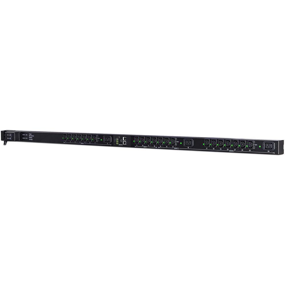 CyberPower Switched PDU24A 200-240V 50 60Hz NEMA L6-30P PLUG 24xIEC-3200U Rackmoun 10