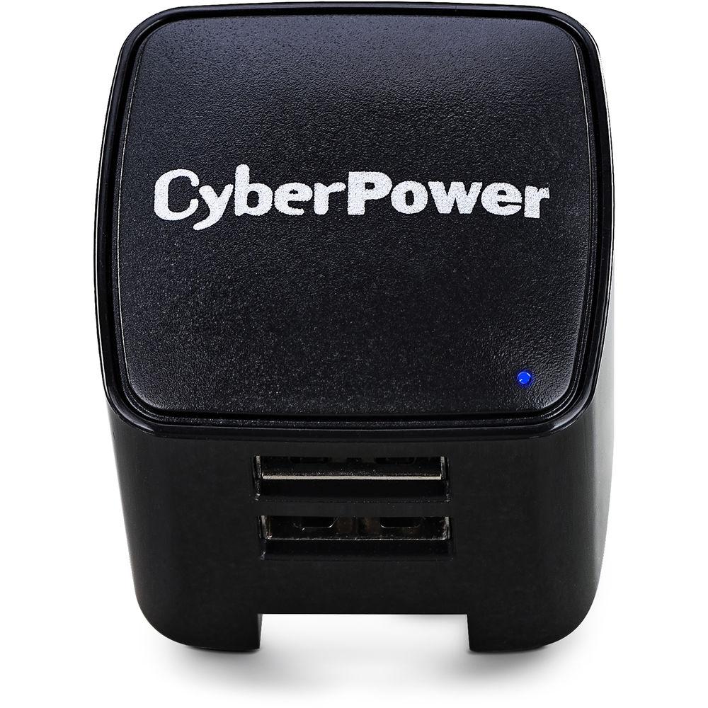 CyberPower TR12U3A Dual USB Type-A 3.1A Wall Charger