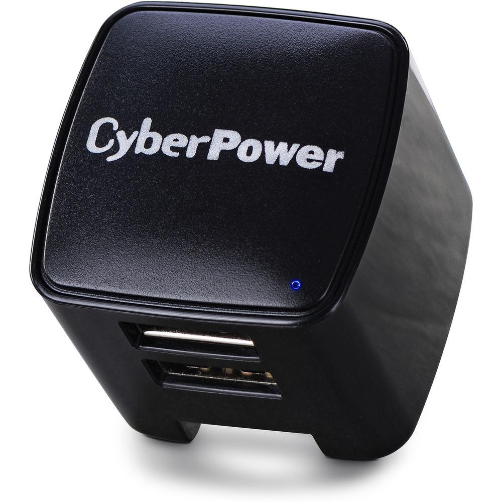 CyberPower TR12U3A Dual USB Type-A 3.1A Wall Charger