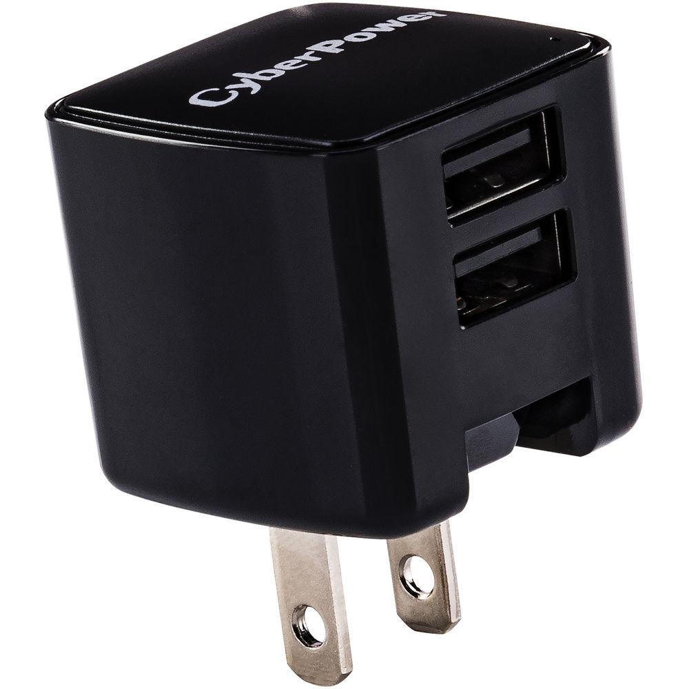CyberPower TR12U3A Dual USB Type-A 3.1A Wall Charger