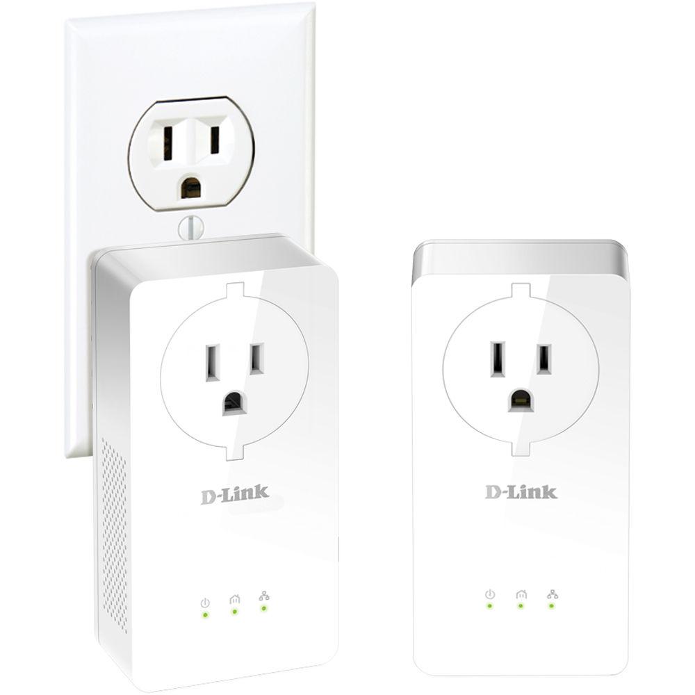 D-Link DHP-P701AV Powerline AV2 2000 Passthrough Starter Kit