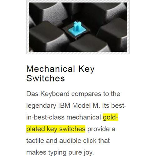 Das Keyboard Model S Professional for Mac Mechanical Keyboard