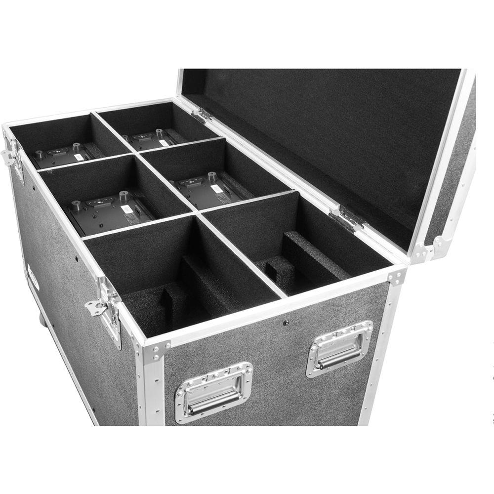 Elation Professional DARTZ 360 6-Pack Road Case