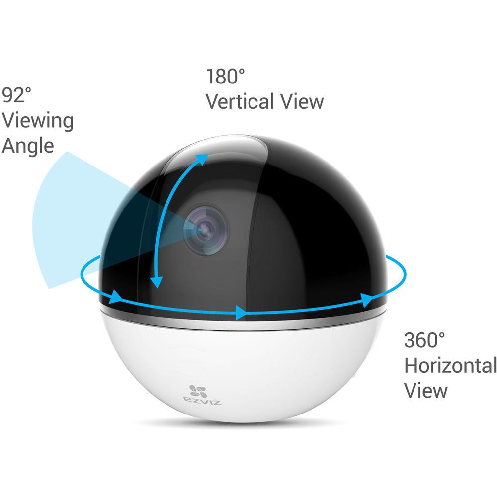 ezviz Mini 360 Plus 1080p Wi-Fi Pan Tilt Camera with Night Vision