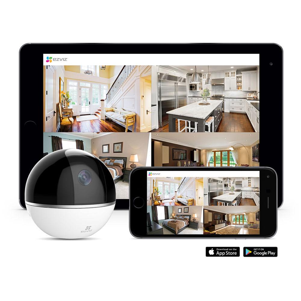 ezviz Mini 360 Plus 1080p Wi-Fi Pan Tilt Camera with Night Vision