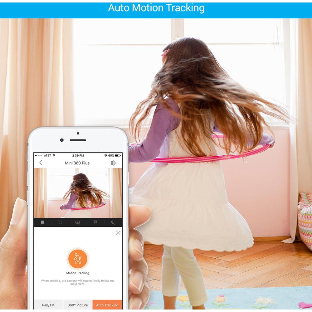 ezviz Mini 360 Plus 1080p Wi-Fi Pan Tilt Camera with Night Vision