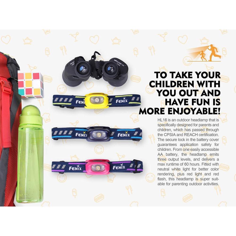 Fenix Flashlight HL16 Children