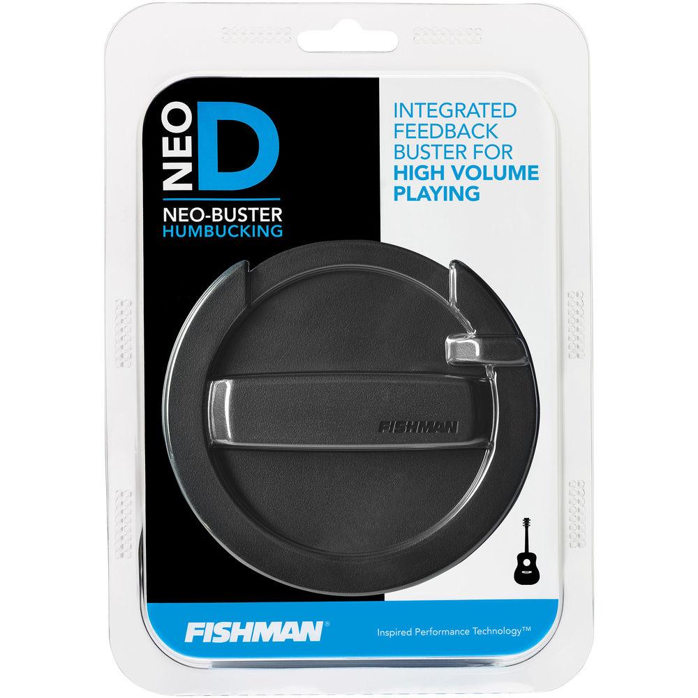 Fishman Neo-Buster Humbucking Soundhole Pickup & Feedback Buster