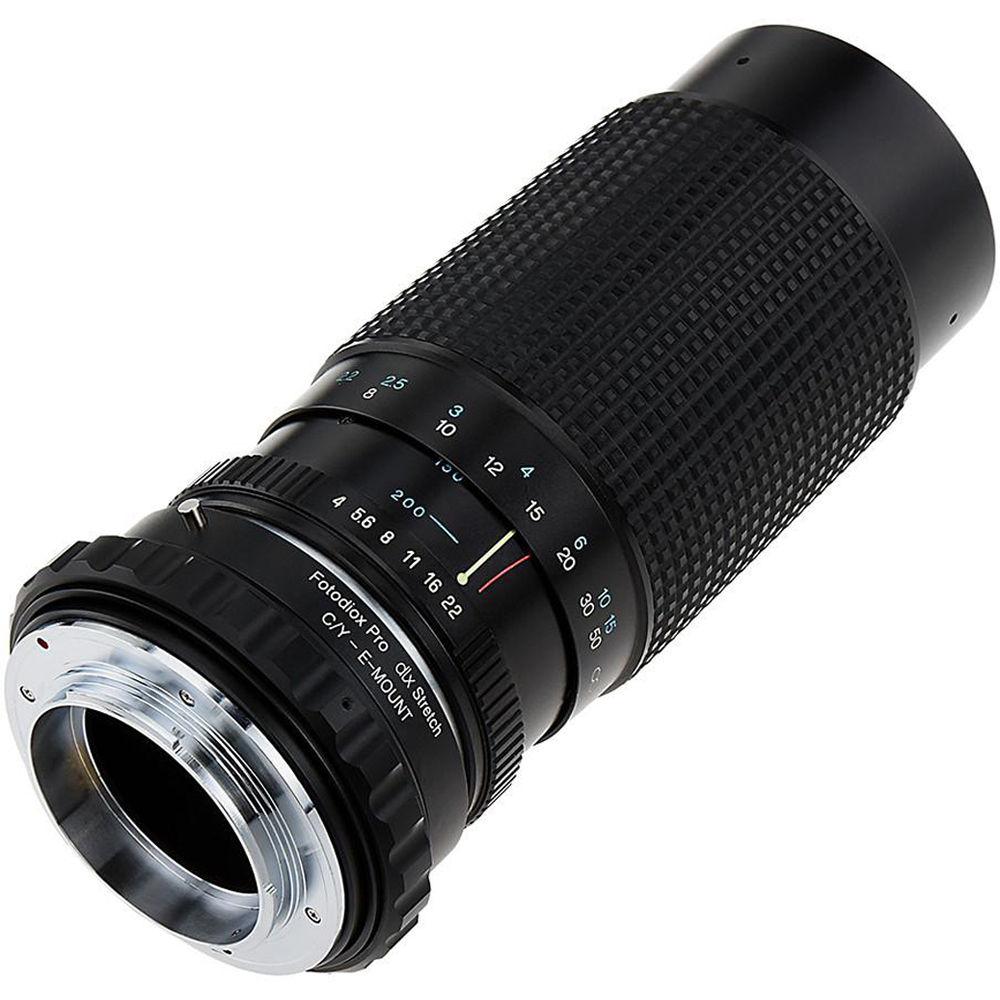 FotodioX Contax Yashica Lens to Sony E-Mount DLX Stretch Adapter