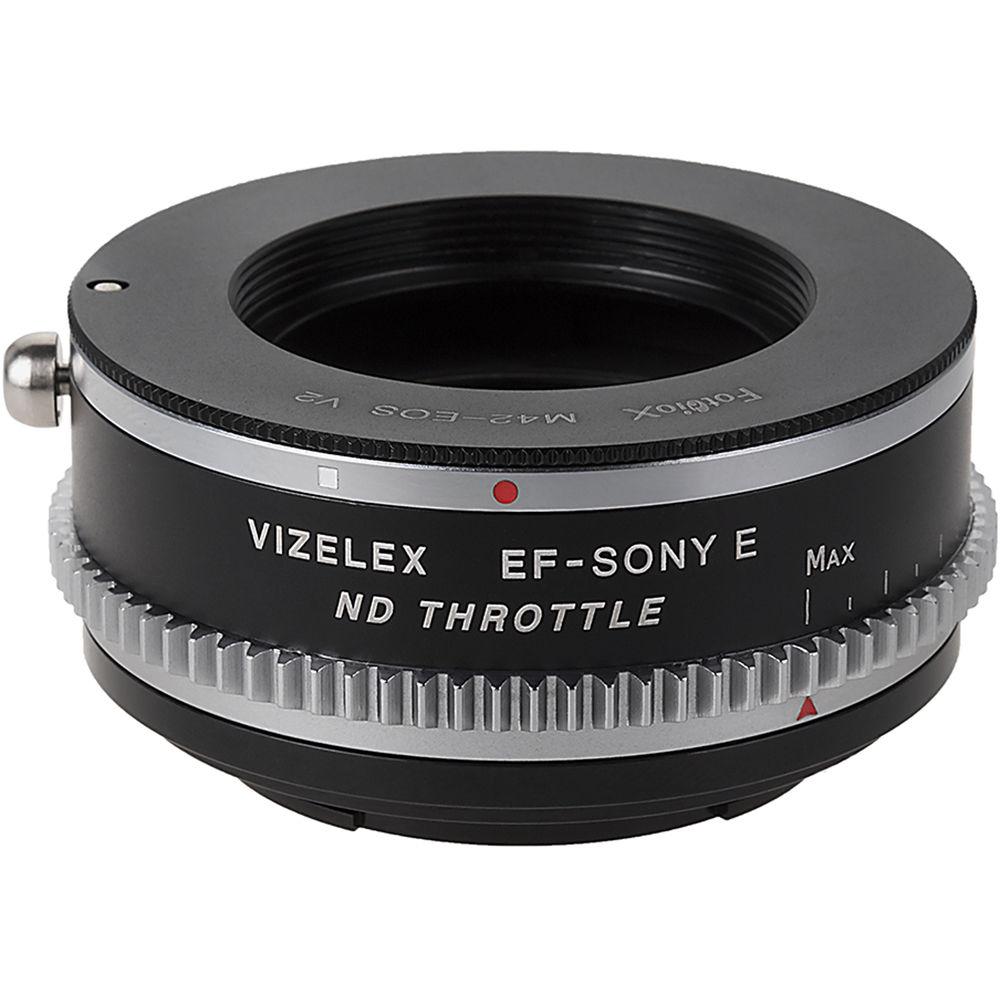 FotodioX M42 Lens to Sony E-Mount Camera Vizelex ND Throttle Adapter