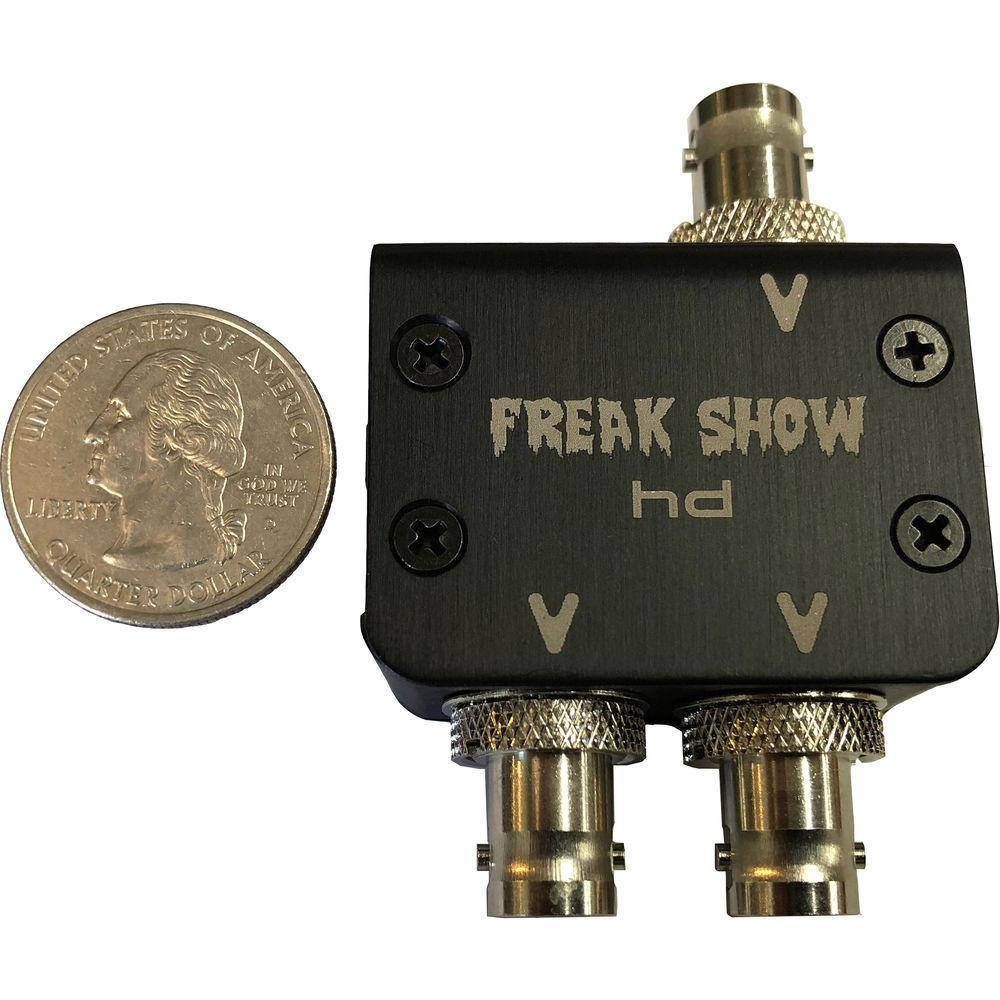 Freakshow HD 4K 12G-SDI MSX2-L Microsplit Reclocking DA with Locking LEMO Power Connector