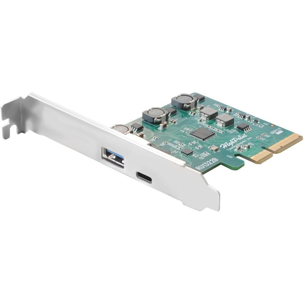 HighPoint RocketU 1322B Dual-Port 10 Gb s USB 3.1 PCIe Card
