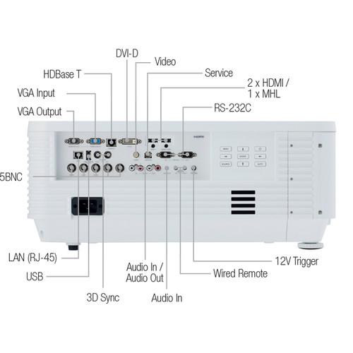 Hitachi LP-WU6600 6000-Lumen WUXGA LED Projector