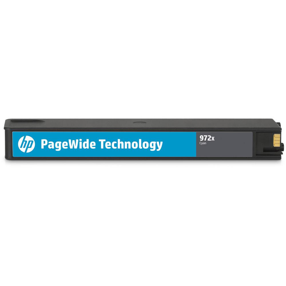 HP 972X High Yield Cyan Original PageWide Cartridge